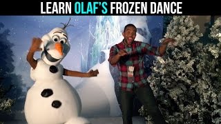 Learn Olafs Frozen Dance  MASSIVE DISNEY MINUTE [upl. by Bail]