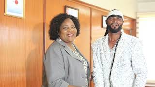 Mama Ida Odinga Behind The Scenes video Shooting [upl. by Spancake]