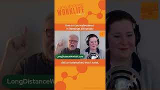 How to Use Icebreakers in Meetings Effectively  LongDistance Worklife Podcast [upl. by Aicyle466]