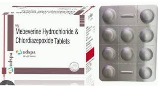 Audspa Tablets Mebeverine Hydrochloride amp Chlordiazepoxide Tablets [upl. by Hareemas]