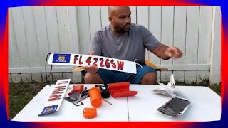 How to put registration numbers on your inflatable boat [upl. by Gilus]