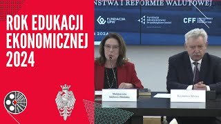 Senat Inauguracja Roku Edukacji Ekonomicznej 2024 [upl. by Einnoc]