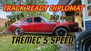 DODGE DIPLOMAT TREMEC SWAP PART 2 TREMECPerformance [upl. by Iarahs]