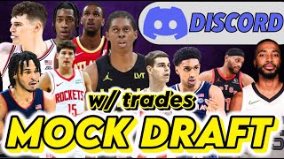 2024 NBA Mock Draft FULL FIRST ROUND MOCK DRAFT I Utility Sports NBA Mock Draft 2024 [upl. by Egreog]