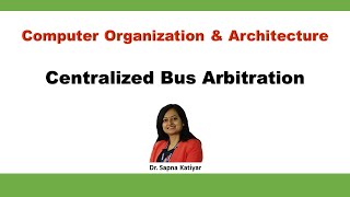 Centralized Bus Arbitration  Computer Organization and Architecture [upl. by Meagher764]