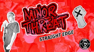 Minor Threat  Straight Edge Lyric Video [upl. by Nita]