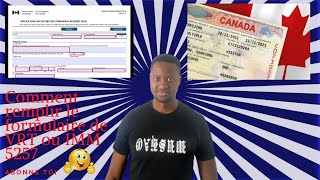 Comment remplir le formulaire de demande de VISA Visiteur ou IMM 5257 pour le canada en 2022 [upl. by Ttik]