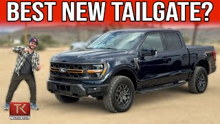 Best New Truck 2024 Ford F150 PowerBoost Hybrid Review  BlueCruise Tested  Tremor Details [upl. by Tzong]