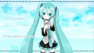 Hatsune Miku  My World 私の世界  EnglishRomaji Sub [upl. by Yleak]