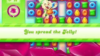 Lets Play  Candy Crush Jelly Saga Level 3431  3445 [upl. by Ivan20]