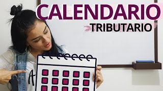 ASÍ FUNCIONA EL CALENDARIO TRIBUTARIO📆 [upl. by Niamjneb17]