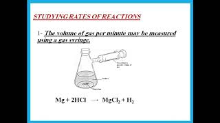 IGCSE Chemistry  Rates of Reactions  Dr Hanaa Assil [upl. by Ahoufe]