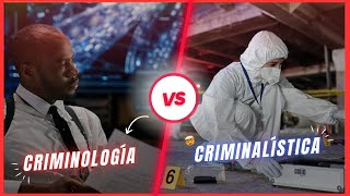 Las DIFERENCIAS entre la CRIMINOLOGÍA y la CRIMINALÍSTICA [upl. by Sherborne]