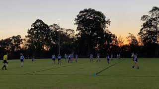 Moorebank Rams vs East Hills [upl. by Lattimer46]