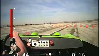 Jeff Kiesel SCCA autocross in car video Turbo Rotary Bugeye Sprite 3109 El Toro [upl. by Analed]