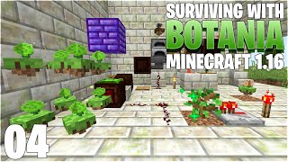 Surviving With Botania 116  E04  Infinite Mana Generating Tree Farm [upl. by Amorita]