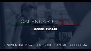 calendarioPolizia 2025  Levento di presentazione [upl. by Gothart]