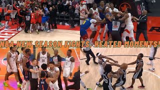 NBA BEST Fights MOST Heated Moments Ejections of 202425 Season [upl. by Norwood692]