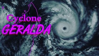 Cyclone GERALDA 1994 Satellite Animation [upl. by Ardel]