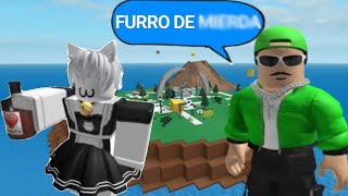 El arte de MOLESTAR EMOS y FURROS en Natural Disaster  ROBLOX [upl. by Baum]