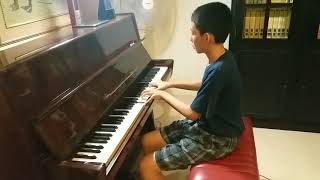 Hening  Chrisye piano version by Nathaniel Alexander Muljanto [upl. by Tressia]