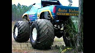 home vhs video 4 wheel jamboree in Naples Florida 1990s monster trucks 4x4 show trucks part 1 [upl. by Lacram249]