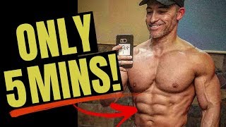 Lower Abs Workout For Men At Home ONLY 5 MINS [upl. by Ajnot468]