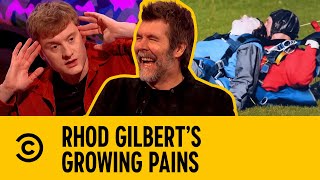 James Acasters Sick Skydive  Rhod Gilberts Growing Pains [upl. by Yoccm]