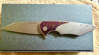 Herman Bartosz  Vespertilio  0186 everdaycarry edccarry edcknife knivesout hermanknives [upl. by Cecelia]