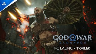 God of War Ragnarök  Launch Trailer  PC Games [upl. by Ssor]