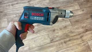 Bosch GSB 16 RE Impact Drill  Review [upl. by Ymmik]