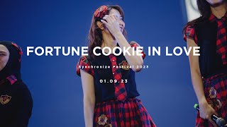 FANCAM Ex JKT48 Gen 1 Jessica Veranda  Fortune Cookie in Love  Synchronize Festival 2023 [upl. by Calendre]