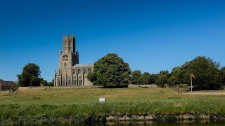 Northamptonshire Walks Fotheringhay Castle and Oundle 4K [upl. by Tannen]