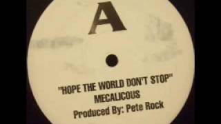 Mecalicious  Hope The World Dont Stop [upl. by Dick]