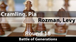 Cramling Pia  Rozman Levy Battle of Generations Round 18 01 [upl. by Neahs]