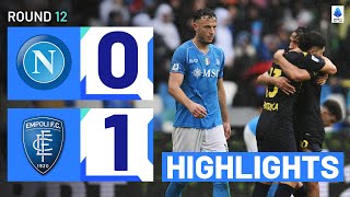 NAPOLIEMPOLI 01  HIGHLIGHTS  Kovalenko stuns champions at the Diego Maradona  Serie A 202324 [upl. by Ayidan]