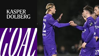 TubizeBraine  RSC Anderlecht Dolberg 03  20242025 [upl. by Nylidnam]