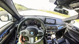 POV drive Modified BMW G30 540i [upl. by Enoed]