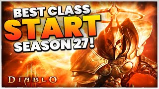 Diablo 3 TOP 3 BEST CLASS STARTS for Season 27 Haedrigs Gifts [upl. by Casady475]