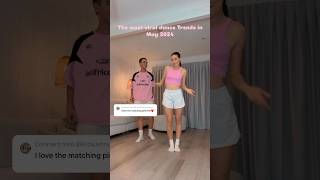 THE NEW PINK SHORT COUPLE 💗🤣😳  dance trend viral couple funny shorts [upl. by Yllrebmik]