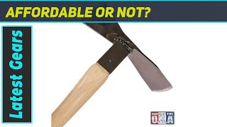 55HX Pulaski Hoe Axe with Wooden Handle  The Best Gardening MultiTool [upl. by Sklar359]