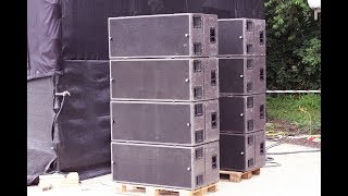 L Acoustics sound system setup PA Sound [upl. by Marciano]