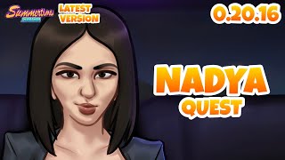 Nadya Complete Quest Full Walkthrough  Summertime Saga 02016 Latest Version [upl. by Corabelle867]