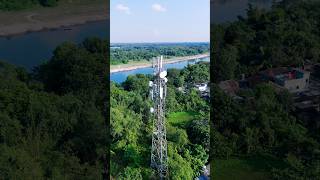 Tower view with drone 😱😱 shorts droneview [upl. by Dhaf]