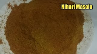 Nihari masala powder recipe  How to make nihari masala in Hindi Authentic recipe [upl. by Acinoda]