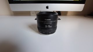 Canon EF 3570mm f3545 A  Revisión en profundidad [upl. by Arodasi934]