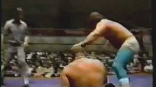 Jerry Lawler vs Toru Tanaka Highlights 3379 AWA Southern Heavyweight Title Match [upl. by Lhary]