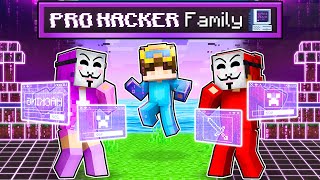 Adopted By PRO HACKERS In Minecraft [upl. by Ahsain440]