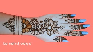 Simple Easy Mehndi Designs For HandsBhai Dooj Mehndi Designs Mehandi Ka DesignMehndi Design [upl. by Aksoyn608]