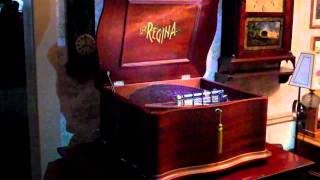 Chopin Etude op 10 no3 played on a 15 12 inch Regina music box [upl. by Fondea]